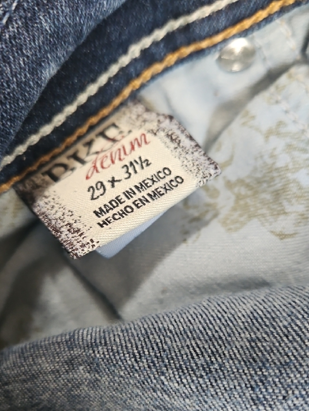 BKE Stella Skinny Jeans - Dark Blue Wash 29R - Picture 14 of 16